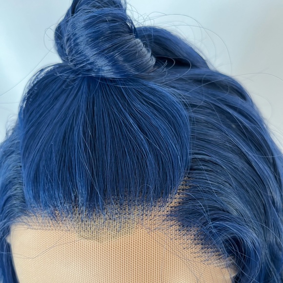 Gorgeous 24” Indigo Blue 13x2.5 Lace Front Wig for Daily Wear-Events-Cosplay - Picture 11 of 13